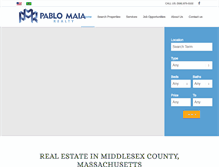 Tablet Screenshot of pablomaiarealty.com